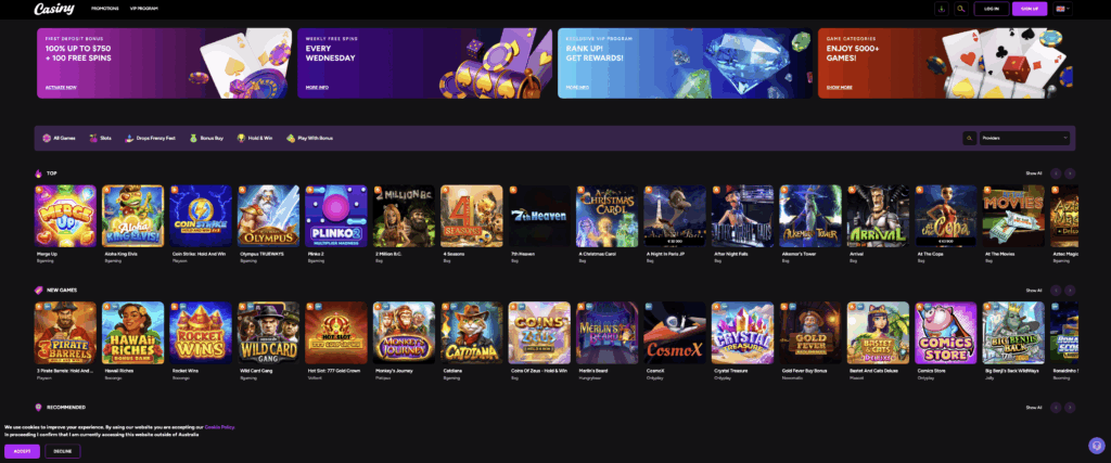 Unveiling the Excitement of Casiny Casino A Complete Guide